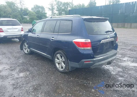 2012 Toyota Highlander Limited V6 from USA, damaged, VIN 5TDDK3EH9CS157524